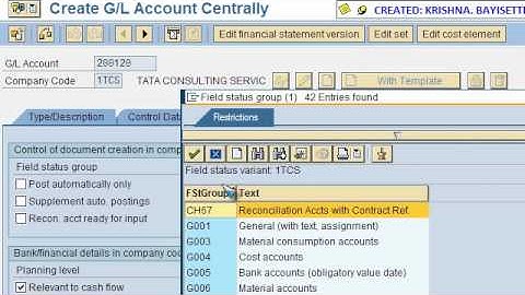 SAP FICO VIDEO TRAINING TUTORIALS 0035 BASIC SETTINGS FOR ACCOUNTS PAYABLE (AP) ECC6 - BAYISETTI