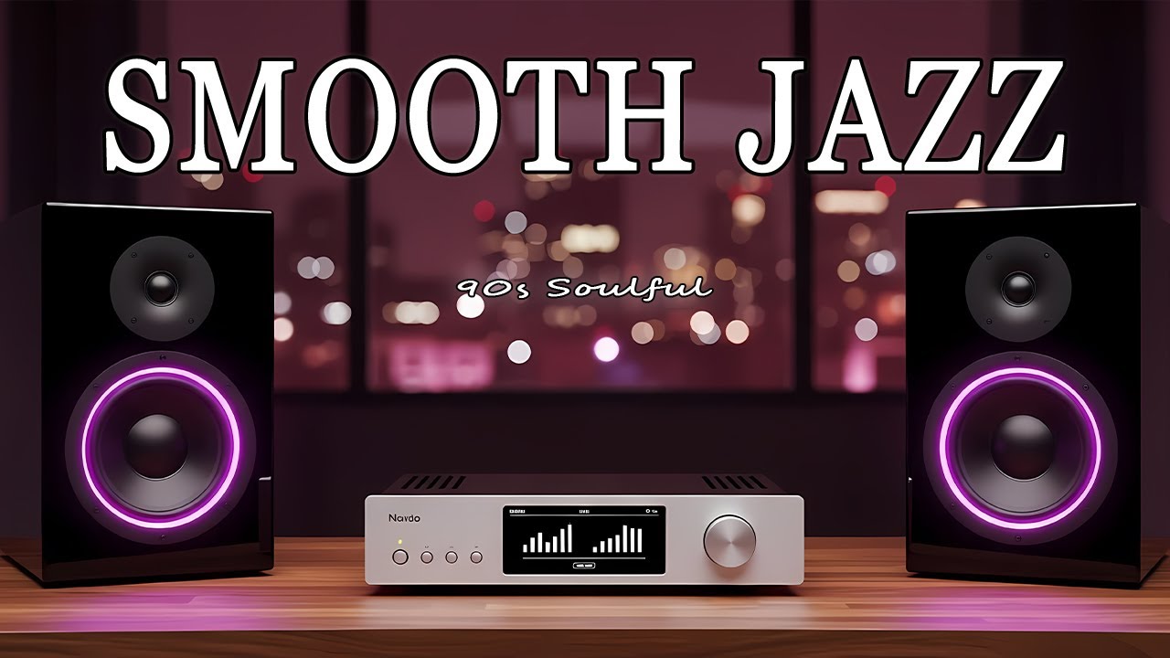 Smooth Jazz x Soulful R&B 🌙 Cozy Midnight Sessions for Deep Ease, Clear Focus & Soft Awareness 🌆