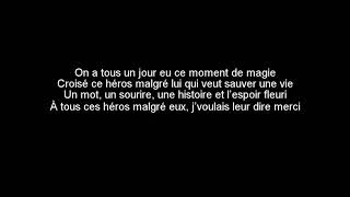 Soprano - À nos héros du quotidien (audio+lyrics) chords