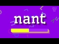 How to say "nant"! (High Quality Voices)