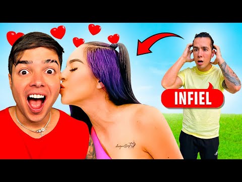 LE FUE INFIEL a SU NOVIO CONMIGO !!