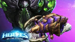 Locust Abathur Can Run The Entire Map | Heroes of the Storm (Hots) Abathur Gameplay