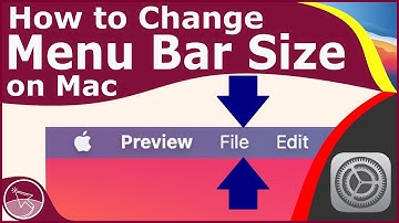 How to Change Menu Bar Size on Mac | macOS Big Sur