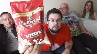 Butterkist Strawberries & Cream Flavour Review