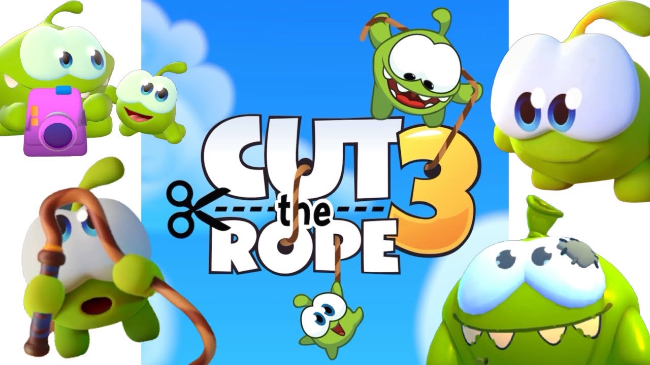 🔥Cut the Rope 3: Adventure calls! 🧩 