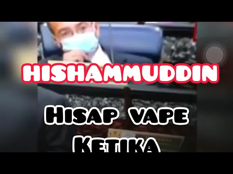 HISHAMMUDIN HISAP VAPE KETIKA BERSIDANG?? 06.08.2020