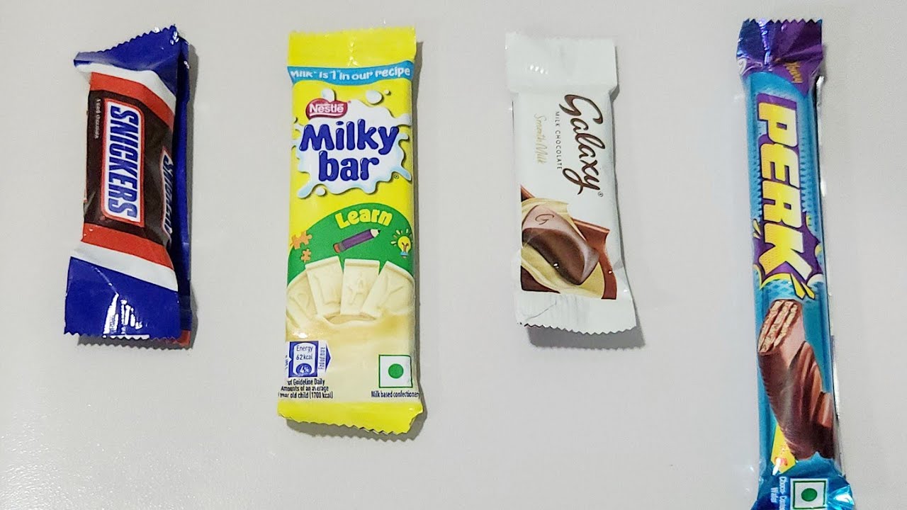 Cadbury vs Snickers vs Galaxy vs Perk vs Milkybar