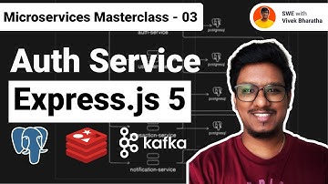 Auth-service in microservicesarchitectuur | Express.js, Redis, Kafka #microservicesmasterclass