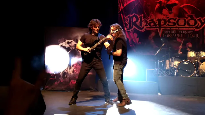 Rhapsody - Holy Thunderforce (Live @ Tom Brasil 07/01/2018)