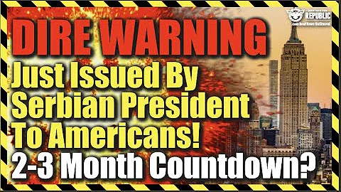 Serbian President Just Issued a Dire Warning To Am...