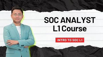 Introduction to SOC L1: What SOC Analysts Do & How a SOC Really Works | Session 1