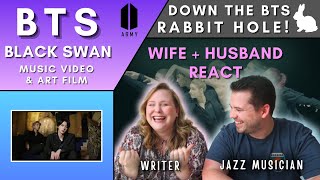 Jazz Musician + Writer React: BTS - Black Swan (MV + Art Film) | Down the BTS Rabbit Hole