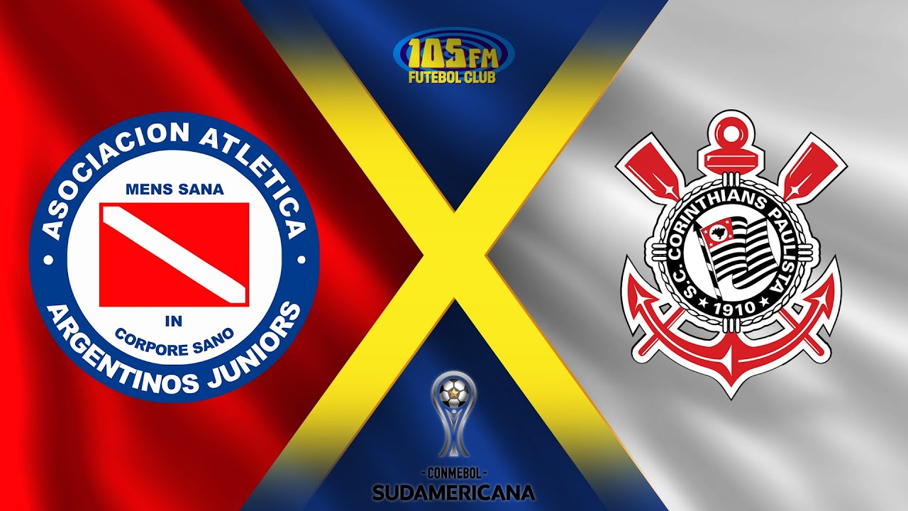ARGENTINO JUNIORS X CORINTHIANS AO VIVO COM IMAGENS SULAMERICANA