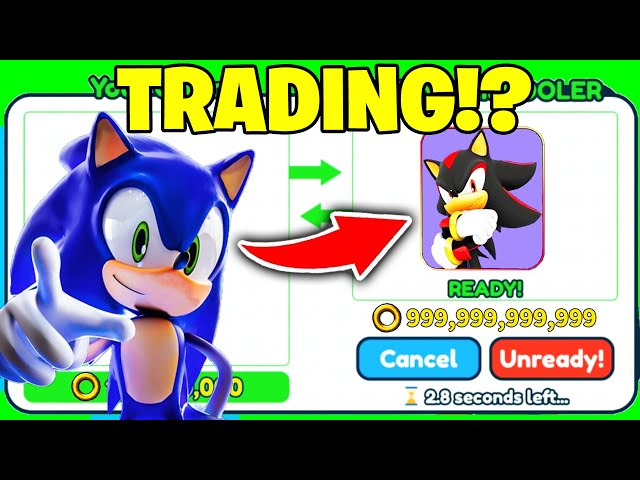 🤝TRADING] Sonic Speed Simulator - Roblox