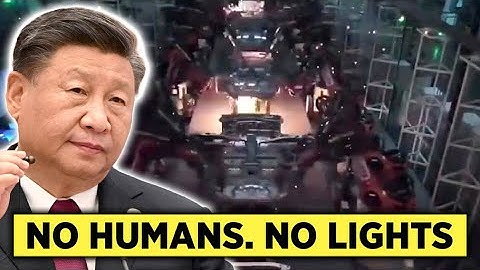 China Reveals Insane New "Dark Factories"