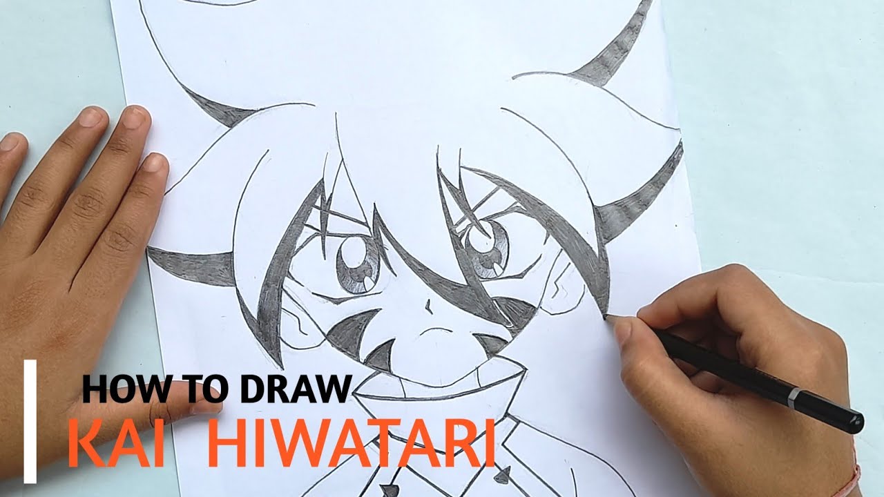 Hiwatari Kai  Kai Sketches Cute gif