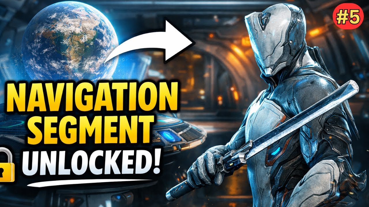 Warframe Gameplay – 5th Mission | Obtain the Navigation Segment (Earth ...