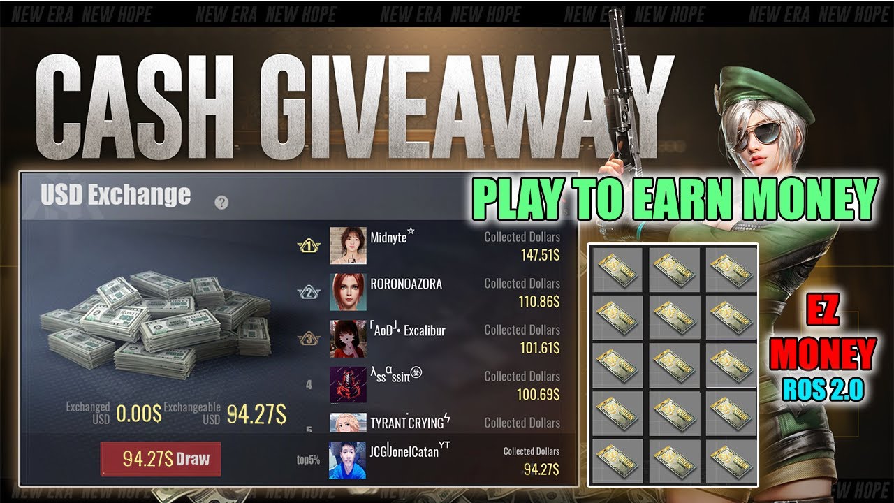 PLAY TO EARN ROS 2.0 ? [100% LEGIT] FREE 500 DIAMONDS+NEW MAPS !