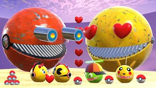 PACMAN VS ROBOT PACMAN VS MONSTER PACMAN