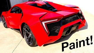 FINISHED!! 1 Year Paint Job Lykan Hypersport Fast and the Furious GENIUS GARAGE