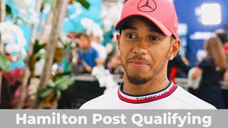 Details F1 2023 Miami GP Lewis Hamilton Post Qualifying Interview Guide