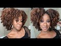 Braid and Curl on Natural Hair FT. TreLuxe | TYPE 4 NATURAL HAIR