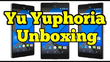 Yu Yuphoria Dual Sim Mobile Unboxing | Micromax