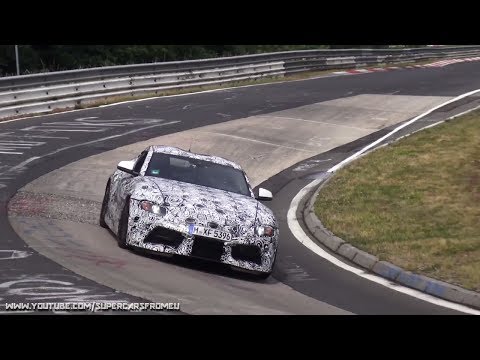 2018 Toyota Supra  Spied testing on the Nurburgring, Nordschleife!