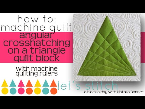How To-Machine Quilt