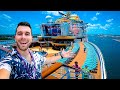 Boarding Carnival’s BRAND NEW Mardi Gras Cruise Ship | Riding The FIRST Roller Coaster On A Cruise!