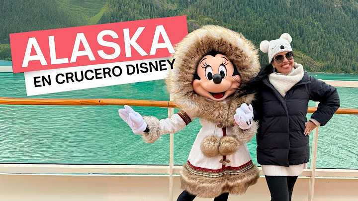 Así es viajar por Alaska en el crucero Disney!