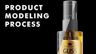 3Ds Max Product Modeling (Spray Bottle)