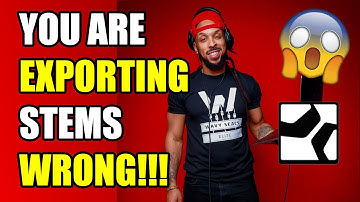 How to Export Stems and Track-outs in Studio One