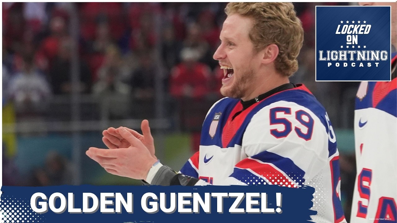 GOLDEN! Lightning's Guentzel and Team USA STUN Canada For Olympic Glory | Hagel, Cooper Earn Silver