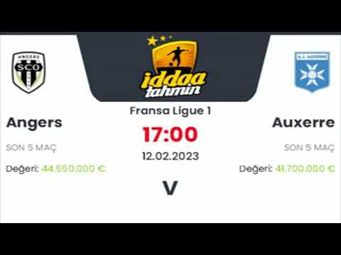 Angers Auxerre İddaa Tahminleri 12 Şubat 2023 #iddaa