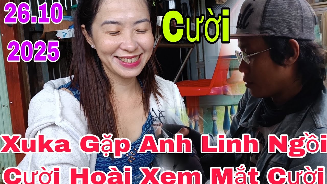 Xuka Gặp Anh Linh Ngồi Cười Hoài Vui Quá #yeucuocsong #giadinh #thinhhanh #mientay #cuocsong 