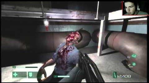 F.E.A.R. walkthrough part 9 w/ face cam