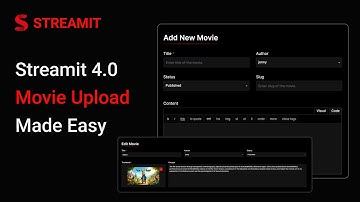 🎬 Tutorial 1 | How to Add a Movie in Streamit 4.0 – Complete Walkthrough | Iqonic Design