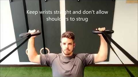 Rings/TRX - Row/Rotate (External Rotation)