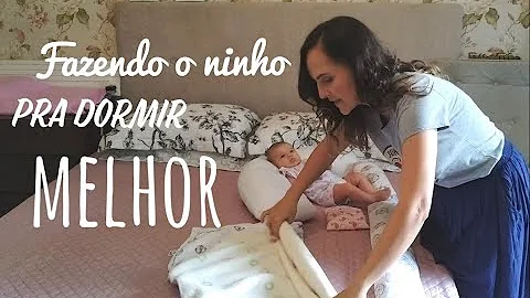 Como improvisar ninho para bebê?