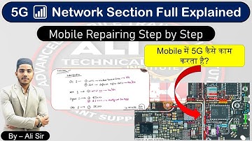 5G Network Section Full Explained | Mobile Repairing Step by Step || Join Our  Batch +918851213933
