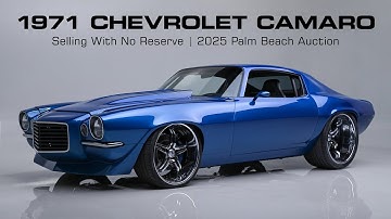 FIRST LOOK - 1971 Chevrolet Camaro "The Ultimate Camaro: 598" - BARRETT-JACKSON PALM BEACH AUCTION