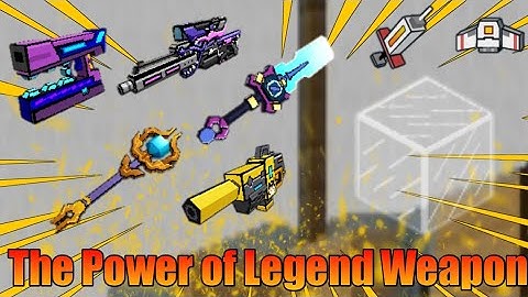 The Power of Legend Weapon!!( Build And Shoot ) - [ Blockman Go:Adventures ] Koto BG
