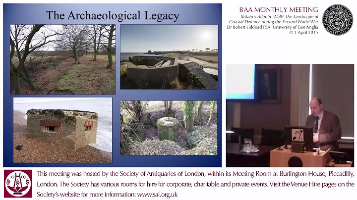 1 April 2015: BAA Monthly Lecture, Dr Robert Liddi...