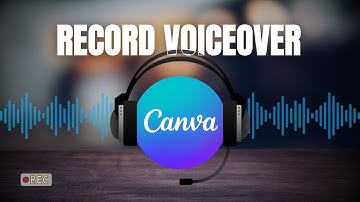 How to Record Voiceover in Canva FREE (Step-by-Step Tutorial for Beginners 2025)
