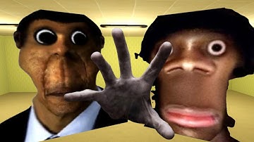 Obunga, My Name Is Aughh And Scary Hand Nextbot in The Hole Nextbot Gmod