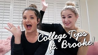College Tips ft. Brooke | CHLOE LUKASIAK