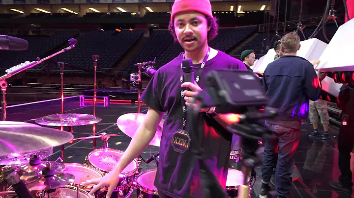 Jason Bowers Drum Tech for Eric Hernandez