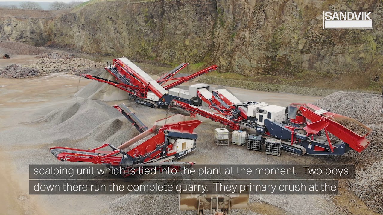 Sandvik Mobile Crushers and Screens play key role for Mason Brothers in Wales