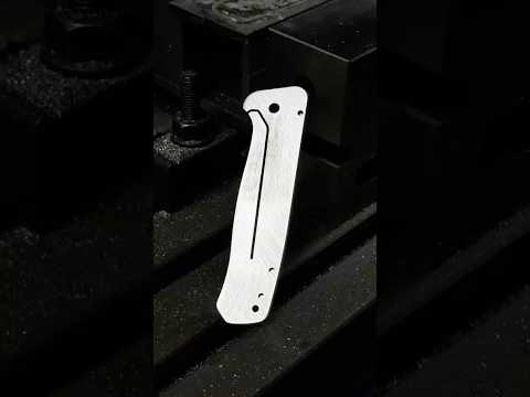 How to Mill a Titan Framelock with a Pantograph without CNC